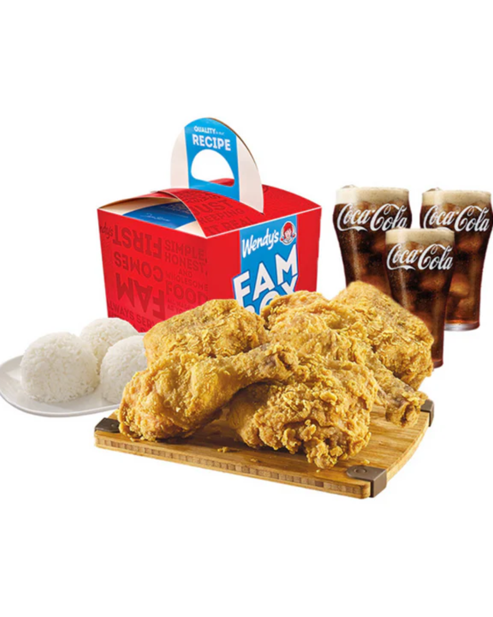 Fambox - Fried Chicken with Rice (Good for 3)